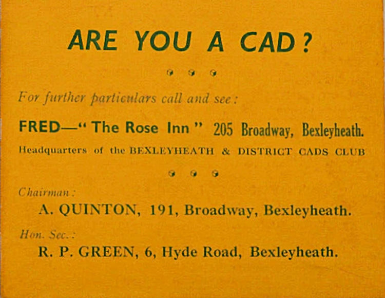 CAD card 1950