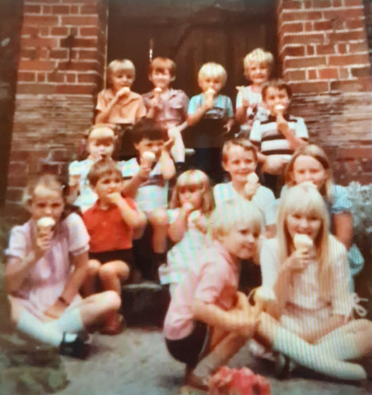 Sandwich Arms garden 1981