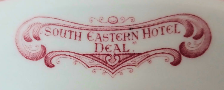 South Eastern Hotel crockery logo