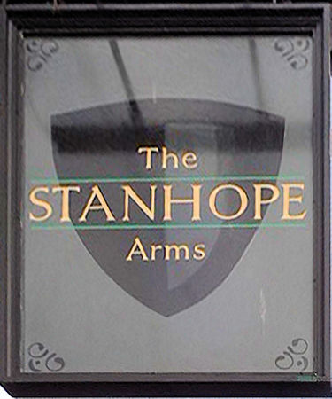 Stanhope Arms sign 2026