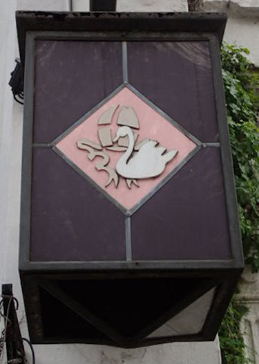 Swan and Mitre sign 2026