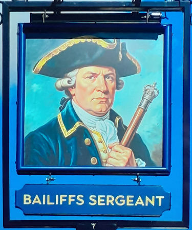 Bailiffs Sergeant sign 2026