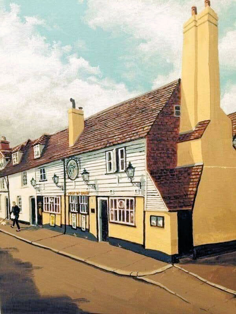 Man of Kent painting 2016