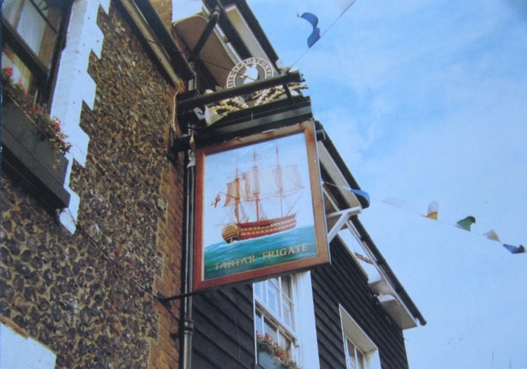 Tattar Frigate sign 1980