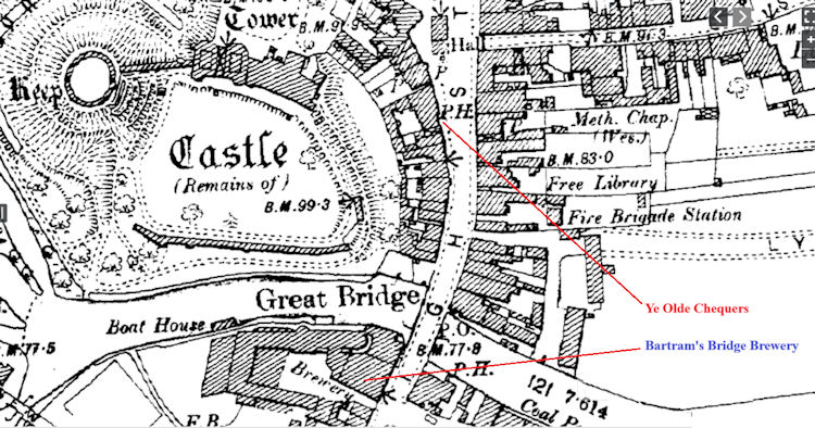 Tonbridge map 1900