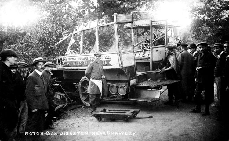 Omnibuss crash
