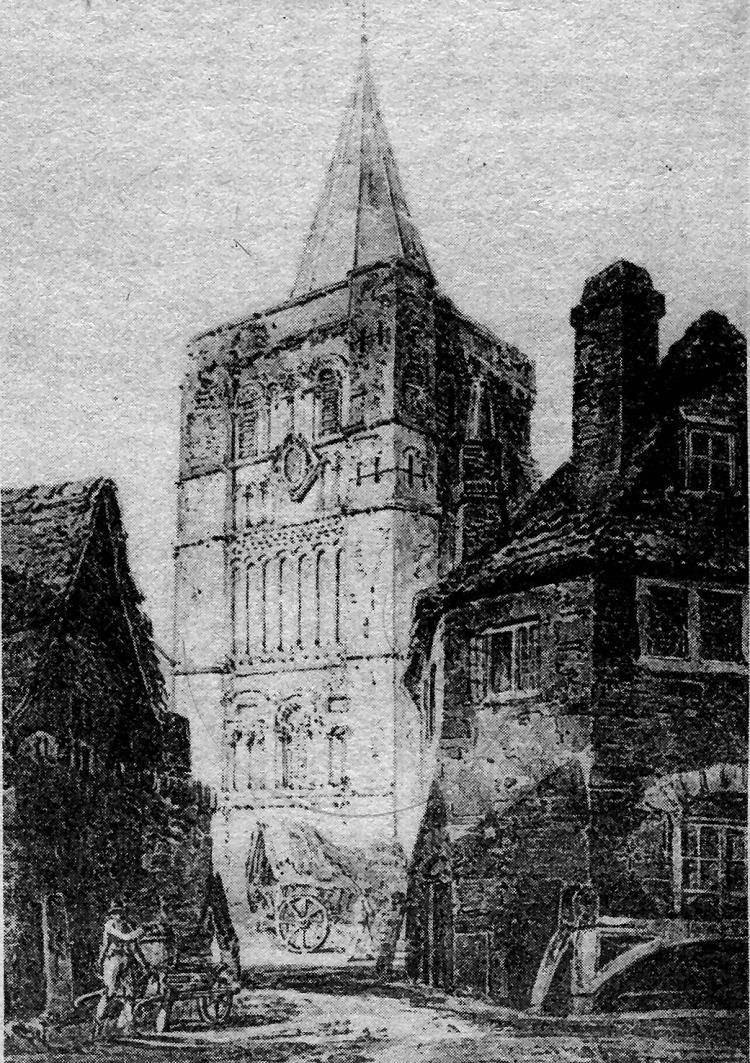 St Mary's Church Tower 1801