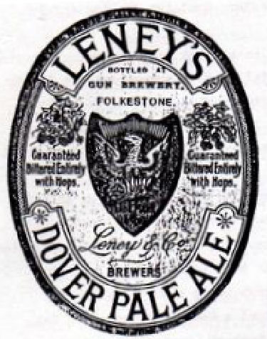 Gun Brewery Leneys lable