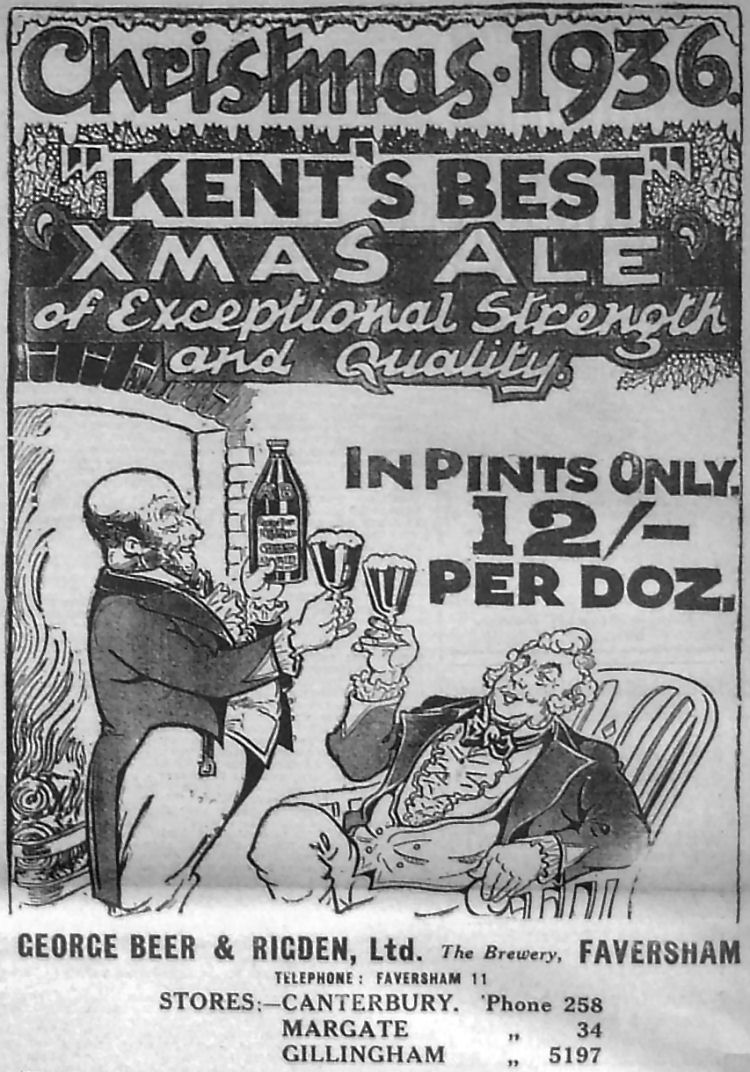 1936 advert George Beer and Rigden