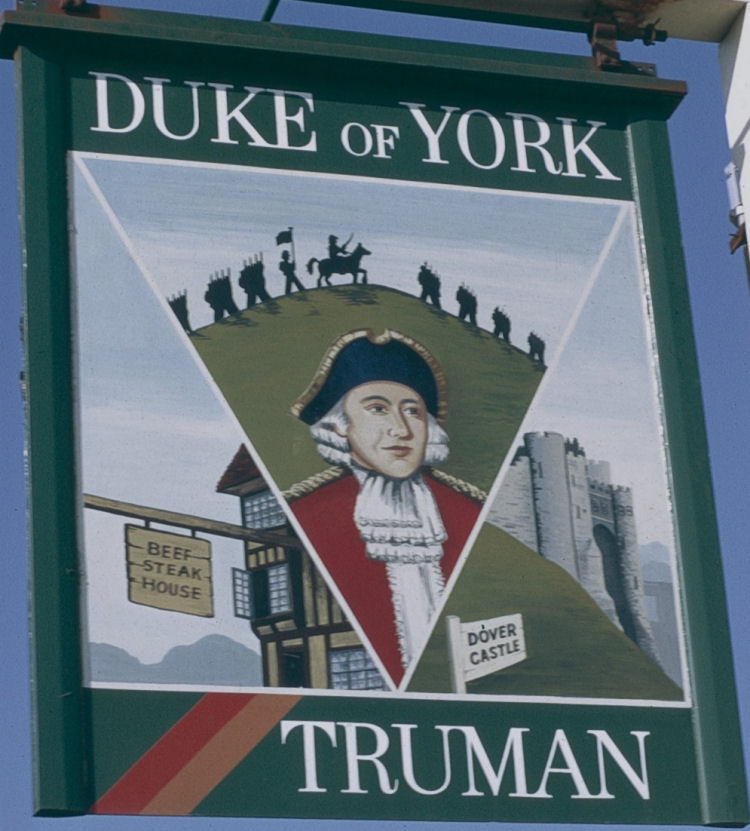 Duke of York sign 1974