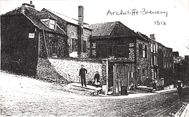 Cliff's Archcliffe Brewery circa 1912.