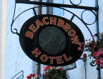 Beachbrow Hotel sign in Deal
