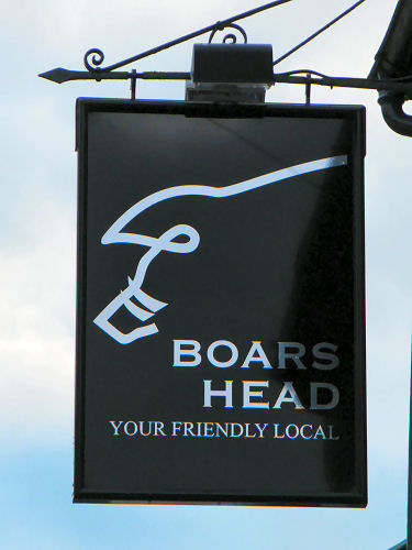 Boar's Head sign 2010