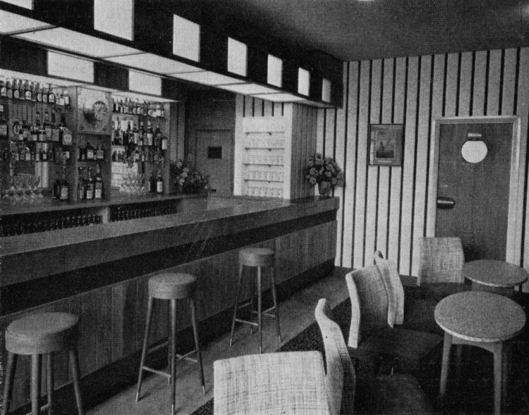 Britannia, Trident Bar 1962