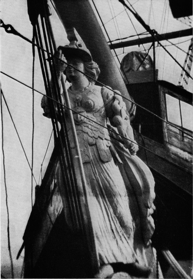 Figurehead of HMS Britannia X
