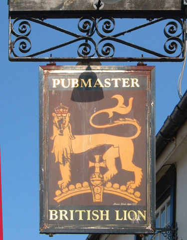 British Lion Sign, Folkestone 2009