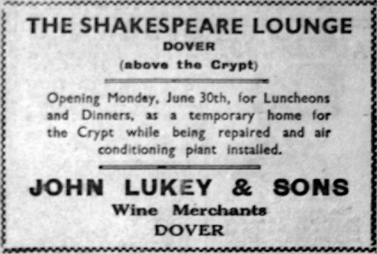 Crypt advert 1951