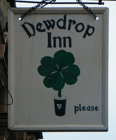 Dew Drop sign 2011