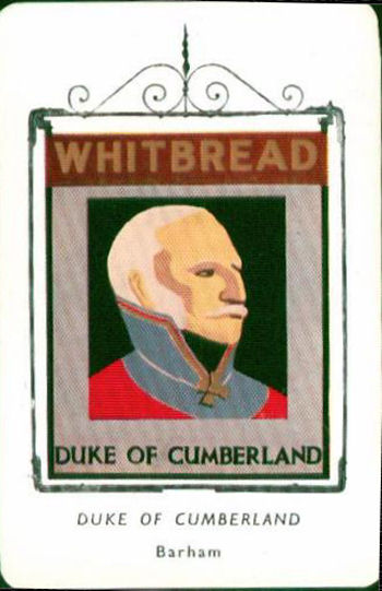 Duke of Cumberland Inn Sign