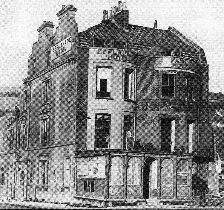 Esplanade Hotel demolition 1950