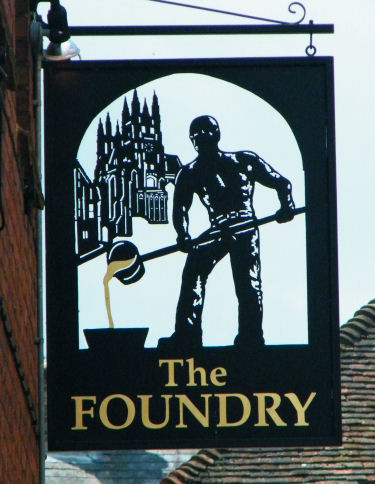 Foundry sign
