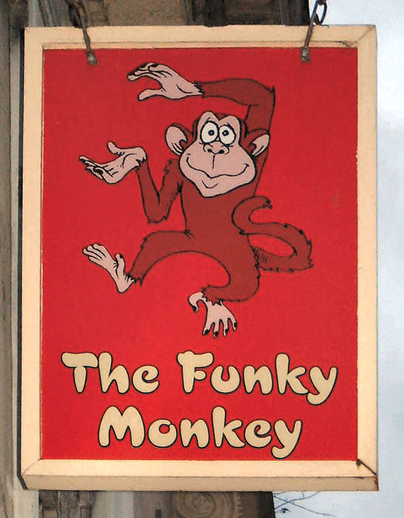 Funky Monkey sign
