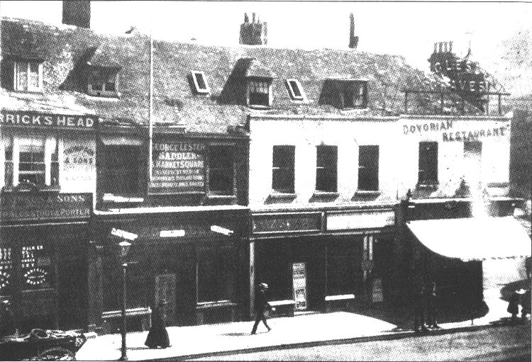 Garrick's Head in Market Square 1900.