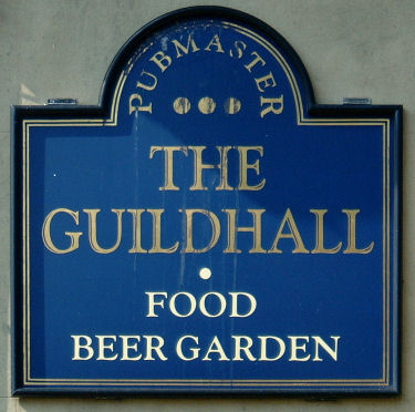 Guildhall sign, Folkestone 2009