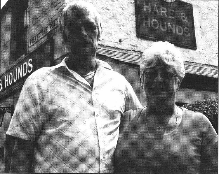 Hare and Hounds landlord and lady