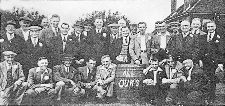 Hare and Hounds outing 1950