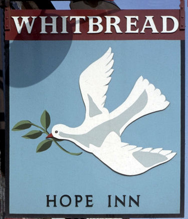 Hope Inn sign 1970