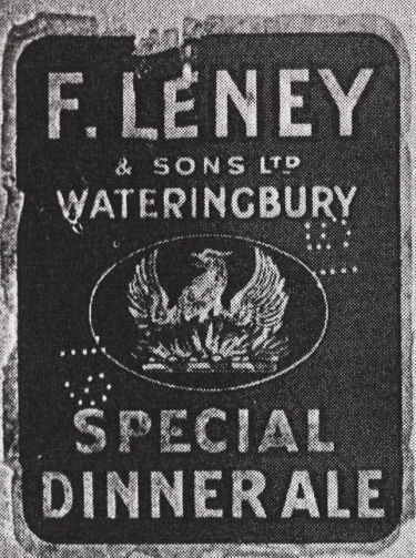 Fred Leney's Special Dinner Ale Label