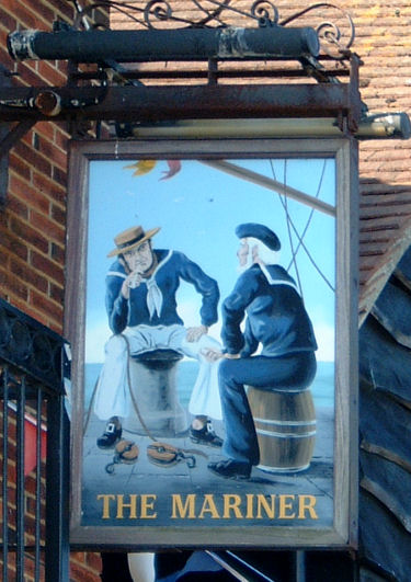 Mariner Sign, Folkestone 2009