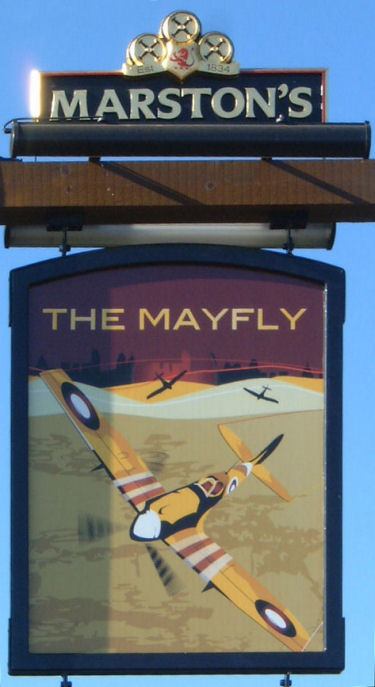 Mayfly sign Sept 2007