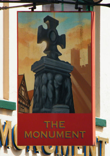Monument sign