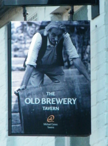 Old Brewery Tavern sign