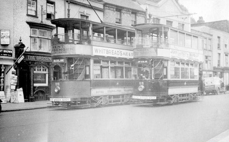 Ordnance and trams