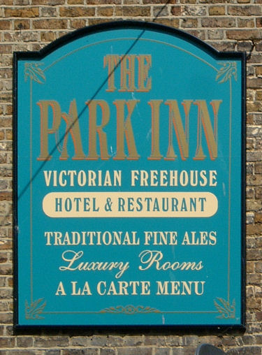 Park Inn sign 2009