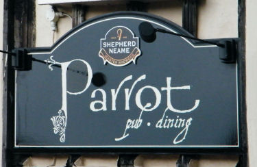 Parrot sign