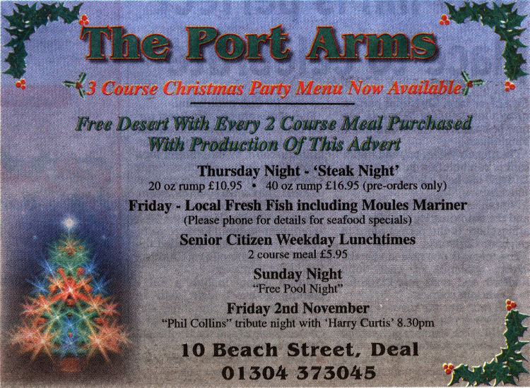 Port Arms advert