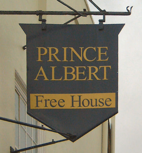 Prince Albert sign in Deal