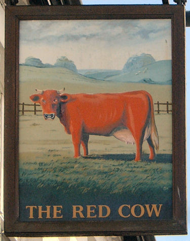 Red Cow Sign, Folkestone 2009