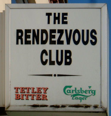 Rendezvous Club Sign, Folkestone 2009