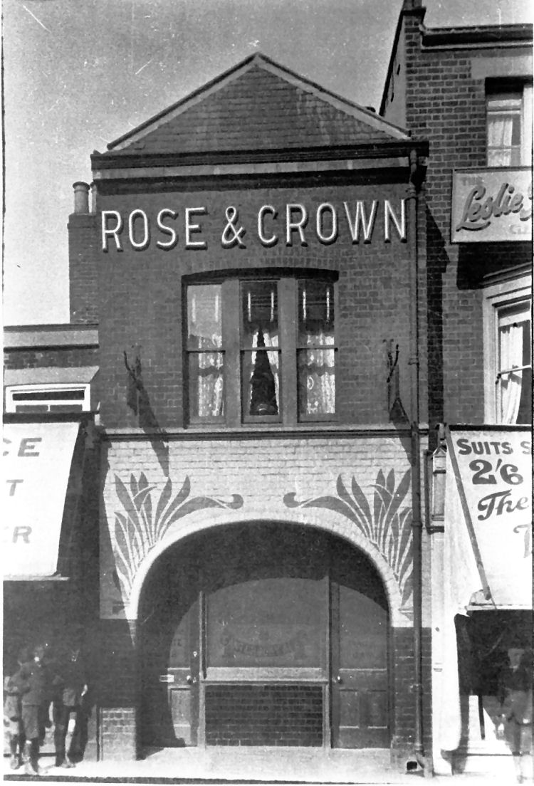 Rose and Crown date unknown