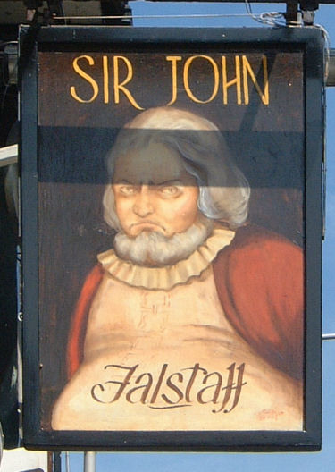 Sir John Falstaff sign 2009
