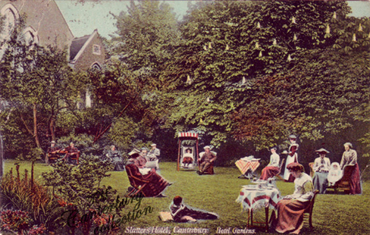 Slatter's garden 1909