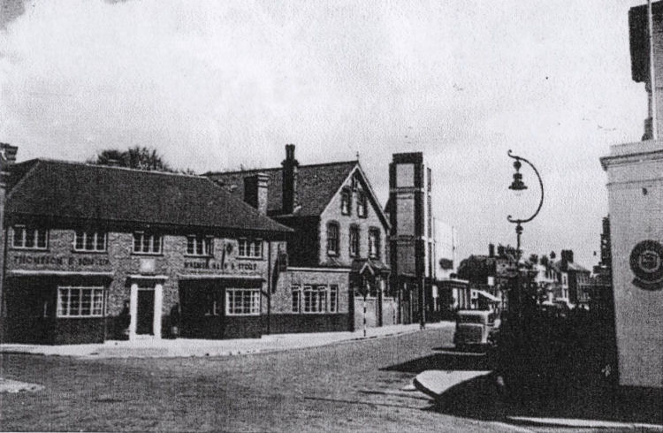 Swan Inn at Deal post 1937