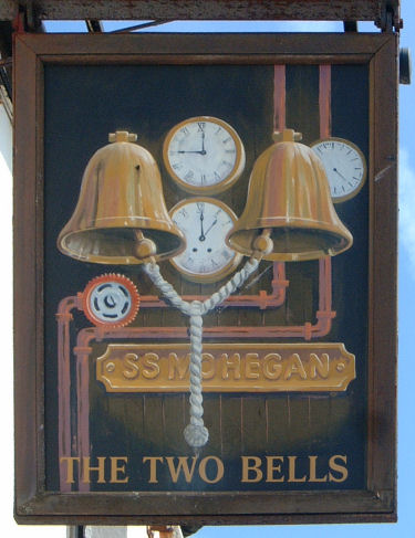 Two Bells Sign, Folkestone 2009