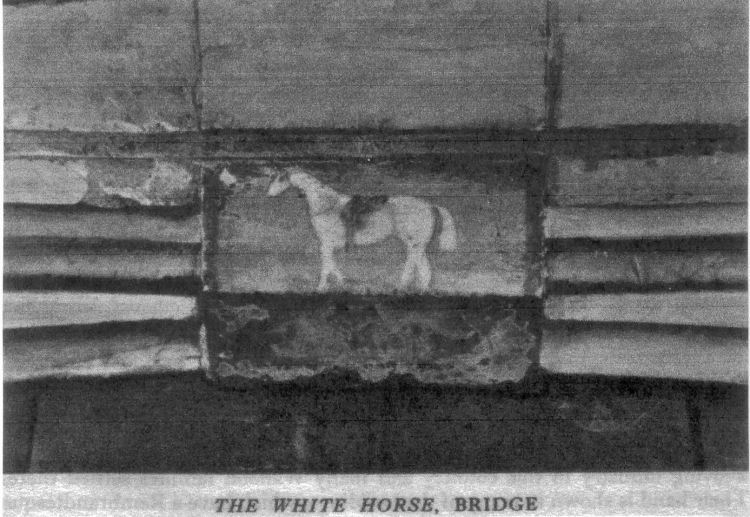 White Horse sign 1948