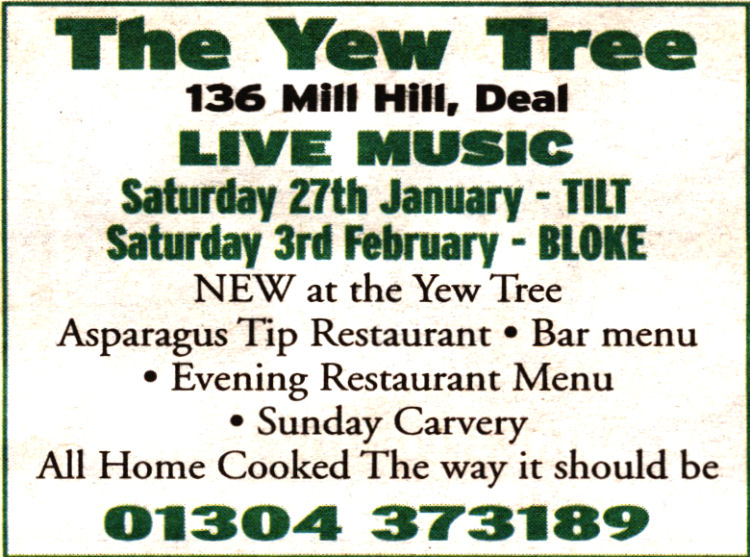 Yew Tree advert